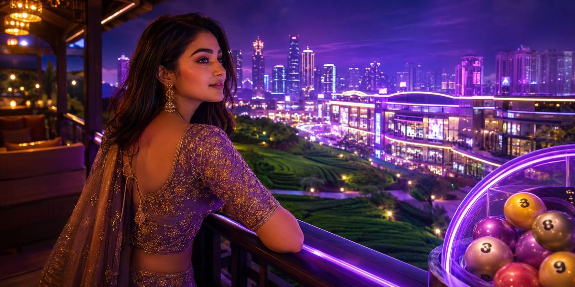 সিলেটের চা বাগান পরিবেশে লটারি খেলা